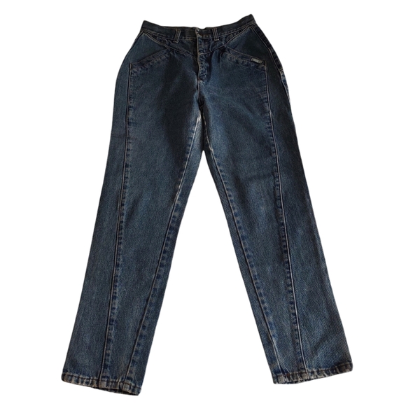 Vintage Jordache Size 13 High Rise 100% Cotton Jeans - Picture 3 of 16